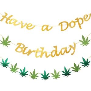 Funny birthday banner